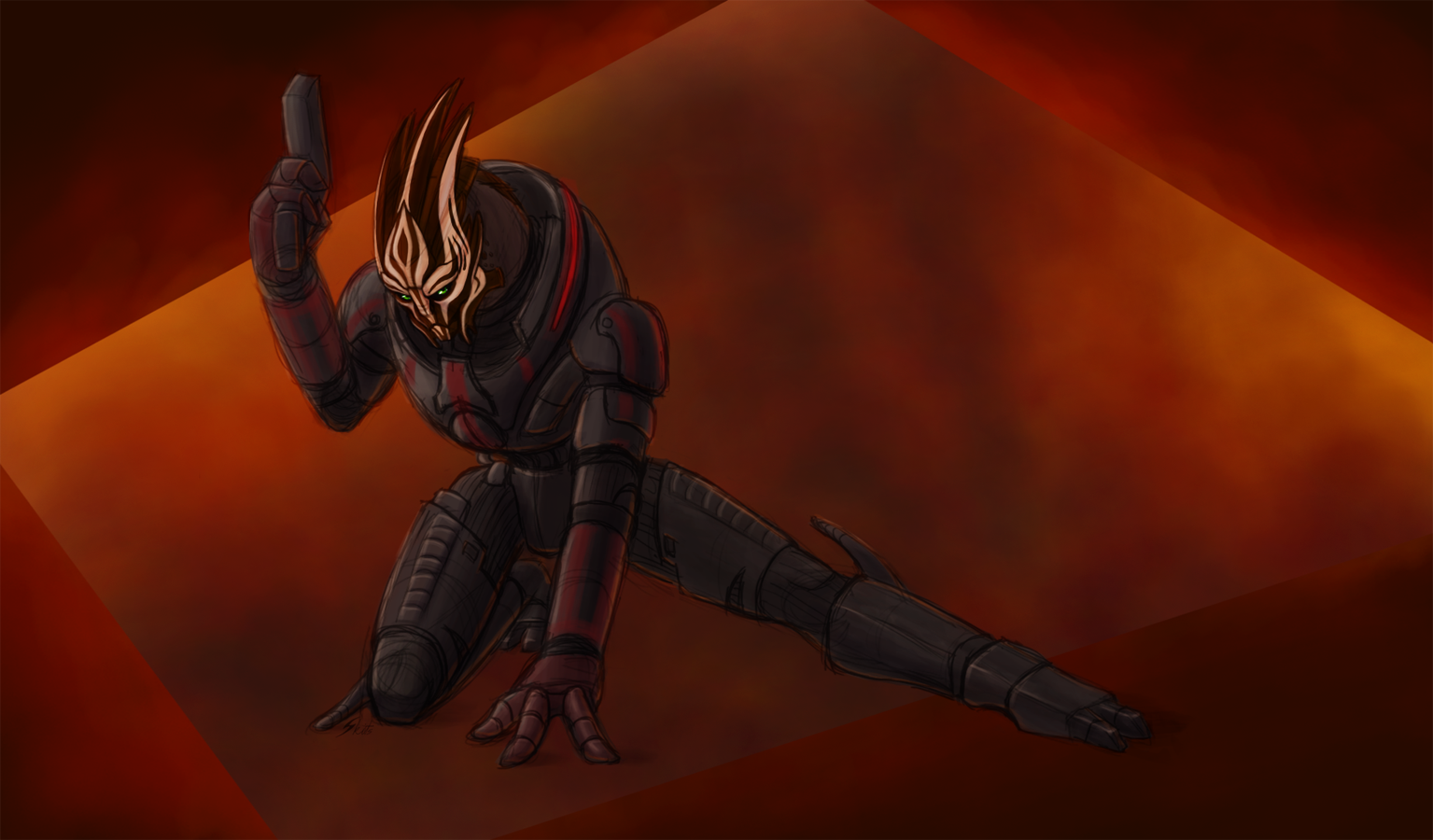 Digital Art of Nihlus, Mass Effect